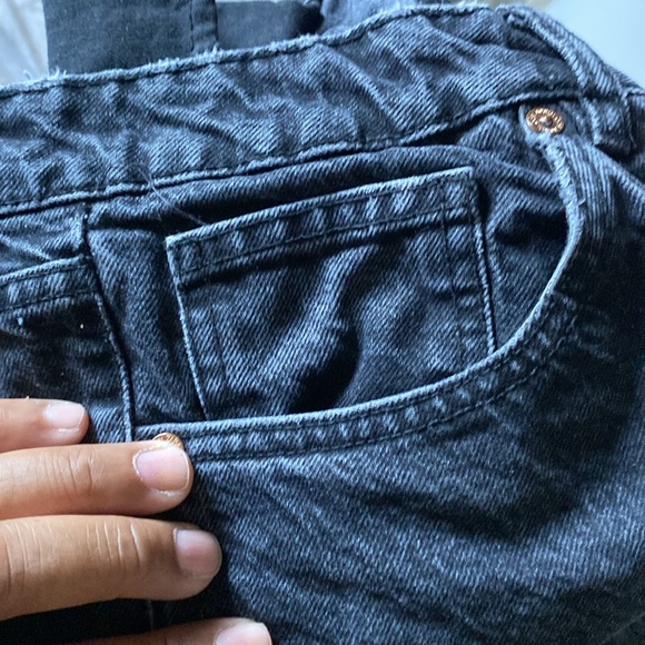 Zara blacked wash jeans for women straight leg - Picture 5 of 8